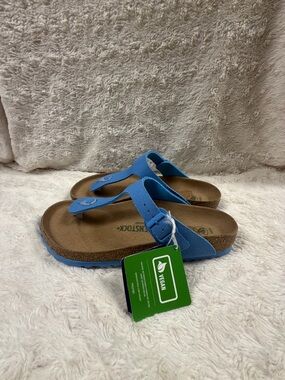 Birkenstock Women's Blue Thong Sandals